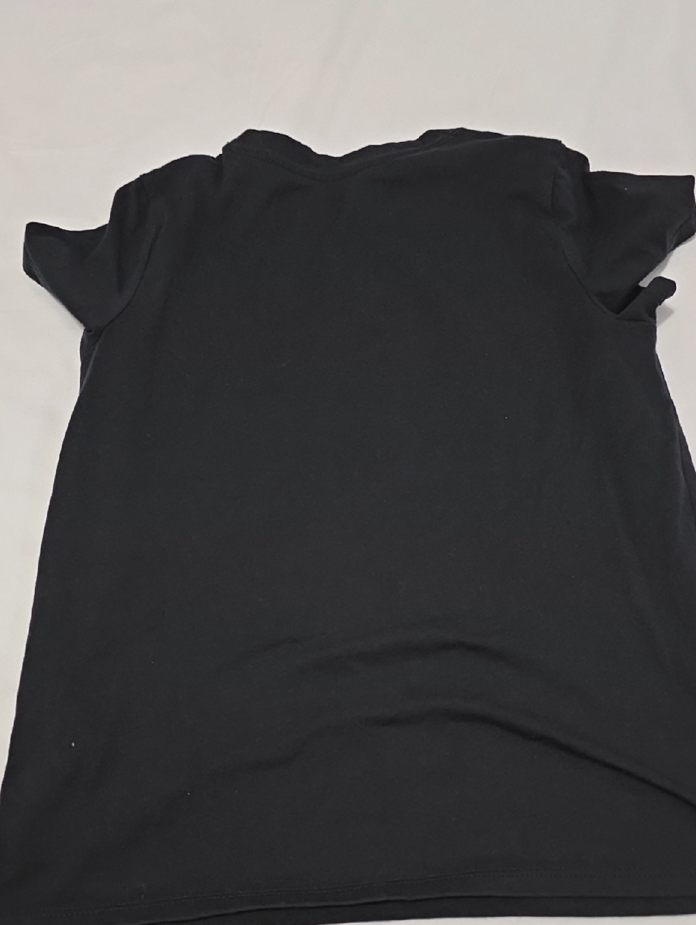 Abercrombie & Fitch Black Tee with Glitter Moose Graphic Girls 9/10 - Picture 3 of 4